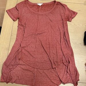 Sun & Shadow Rust Short Sleeve Tee